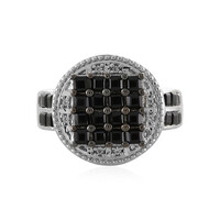 Anello in argento con Spinello Nero