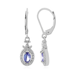 Orecchini in argento con Tanzanite