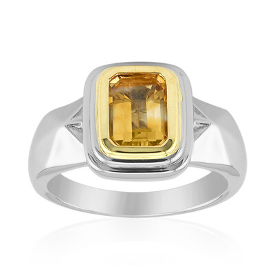 Anello in argento con Citrino (Remy Rotenier)