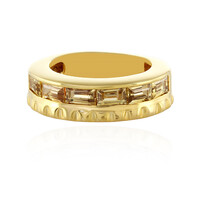 Anello in argento con Zircone Giallo