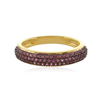 Anello in argento con Rodolite