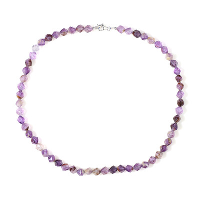Collana in argento con Quarzo Fantasma