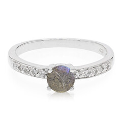 Anello in argento con Spectrolite
