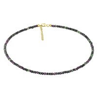 Collana in argento con Rubino Zoisite