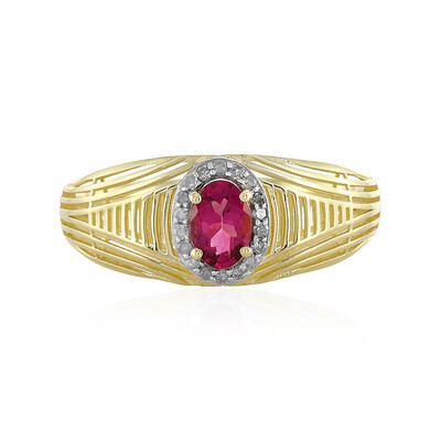 Anello in oro con Tormalina Rosa (Ornaments by de Melo)