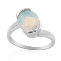 Anello in argento con Opale di Welo