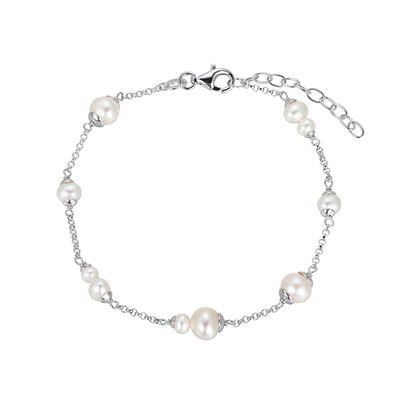 Bracciale in argento con Perla di Acqua Dolce