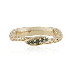 Anello in oro con Diamante Verde I1 (Ornaments by de Melo)
