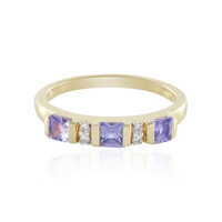 Anello in argento con Tanzanite