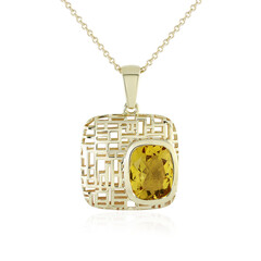 Collana in oro con Berillo Dorato (Ornaments by de Melo)