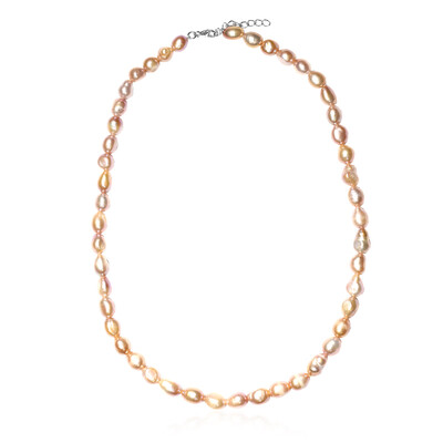 Collana in argento con Perla di Acqua Dolce (TPC)