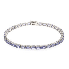 Bracciale in argento con Tanzanite