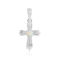 Ciondolo in argento con Opale di Welo