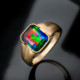 Anello in oro con Opale Mezezo (de Melo)
