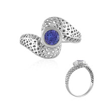 Anello in oro con Tanzanite AAA (Ornaments by de Melo)