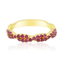 Anello in oro con Rubino della Birmania (Adela Gold)