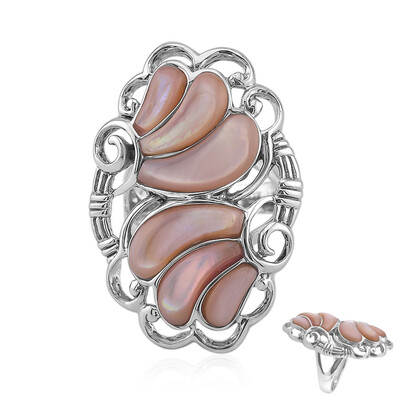 Anello in argento con Madreperla (Art of Nature)