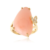 Anello in oro con Opale Rosa (CIRARI)
