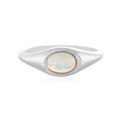 Anello in argento con Opale di Welo
