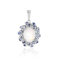 Ciondolo in argento con Opale di Welo