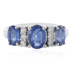 Anello in argento con Cianite