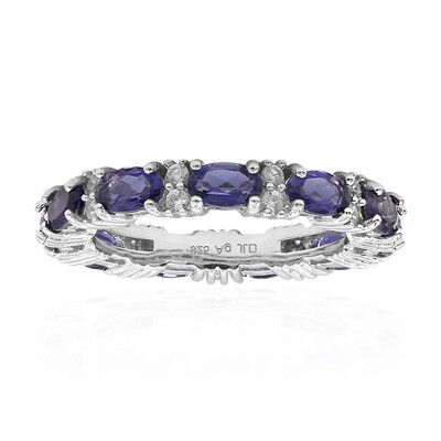 Anello in argento con Iolite