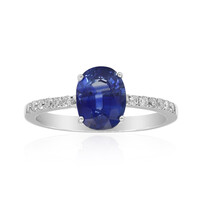 Anello in oro con Zaffiro Ceylon Blu (Estée Collection)