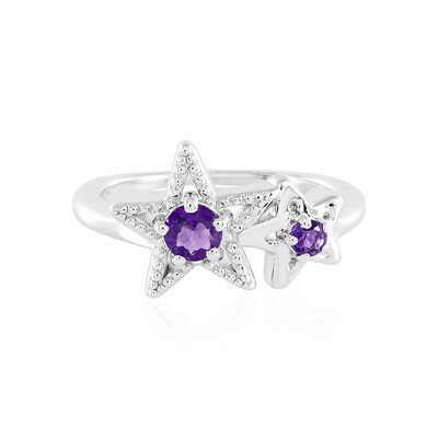 Anello in argento con Ametista