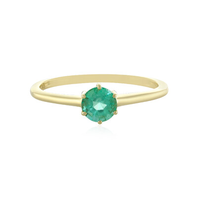 Anello in oro con Smeraldo Russo