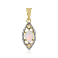 Ciondolo in oro con Opale di Welo (Adela Gold)