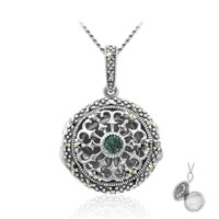 Collana in argento con Smeraldo