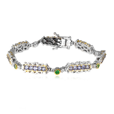 Bracciale in argento con Tanzanite (Gems en Vogue)
