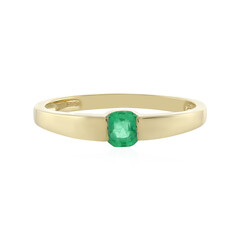 Anello in oro con Smeraldo Colombiano