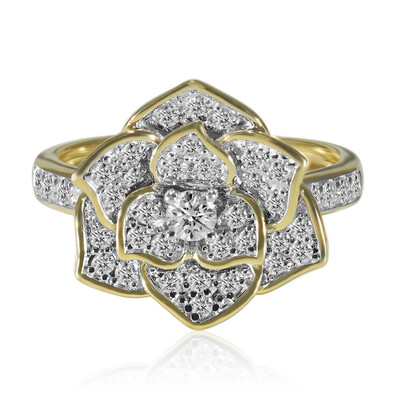 Anello in oro con Diamante SI1 (G) (Annette)