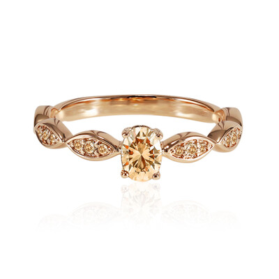 Anello in oro con Diamante Rose de France VS1 di Argyle (Annette)