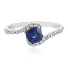 Anello in argento con Cianite