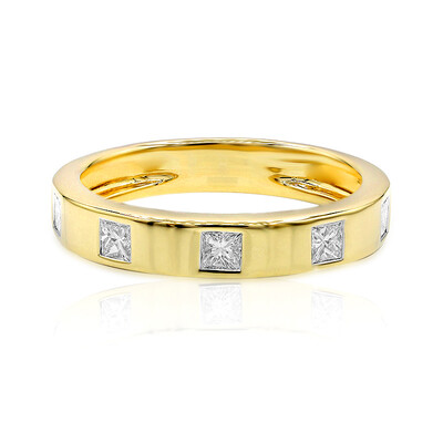 Anello in oro con Diamante IF (D) (Annette)