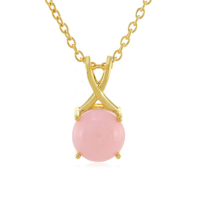 Collana in argento con Opale Rosa