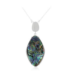 Collana in argento con Conchiglia Abalone