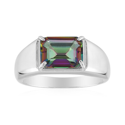 Anello in argento con Quarzo Mistico
