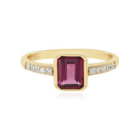 Anello in argento con Granato Malawi