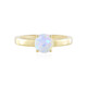 Anello in argento con Opale di Welo