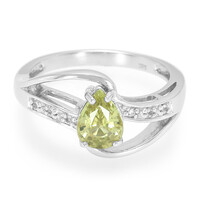 Anello in argento con Crisoberillo