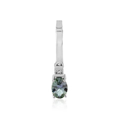 Ciondolo in argento con Tanzanite (non riscaldata)