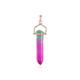 Ciondolo in argento con Quarzo Bicolore (MONOSONO COLLECTION)