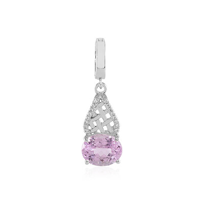 Ciondolo in argento con Kunzite