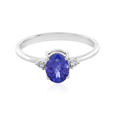 Anello in argento con Tanzanite