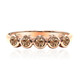 Anello in oro con Diamante Rose de France SI1 di Argyle (Annette)