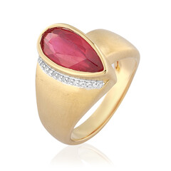 Anello in argento con Rubino del Madagascar (de Melo)