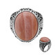 Anello in argento con Opale Rosa Australiano (Art of Nature)